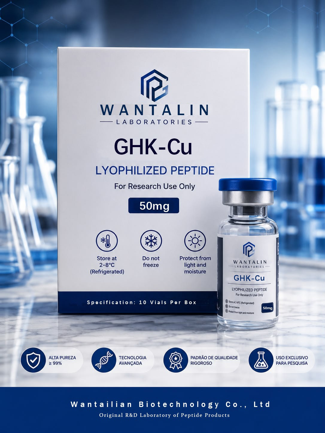 Wantalin GHK-Cu research material